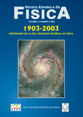 					Ver Vol. 17 Núm. 4 (2003): 1903-2003. Centenario de la RSEF. Astrofísica y Cosmología.
				